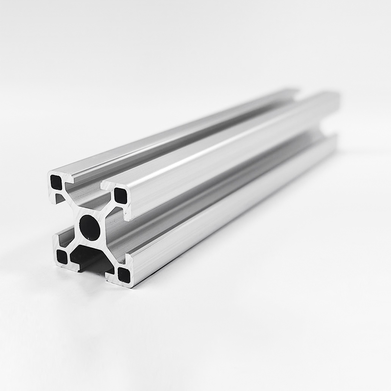 Perfil de extrusión de aluminio serie 2020 con diseño de ranura en T de 6 mm